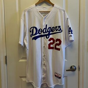 Authentic Dodgers Baseball Jersey XXL